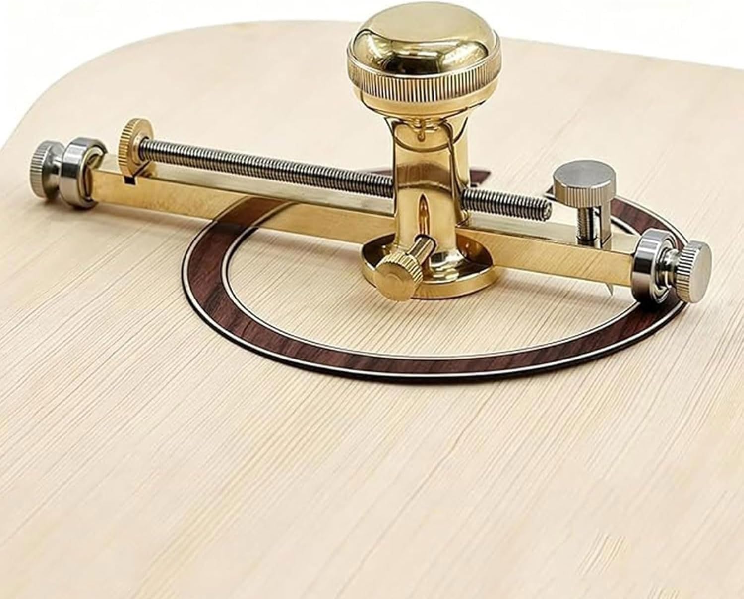 Cortador de Orificios de Sonido para Guitarra, Herramienta de fresado para luthier Ajustable de 46 a 240 mm