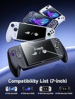 Vista 3 de JSAUX Protector de pantalla para ROG Xbox Ally/ROG Xbox Ally X (2025) / ROG Ally Paquete de 2, Protector de vidrio templado Ultra HD con dureza 9H