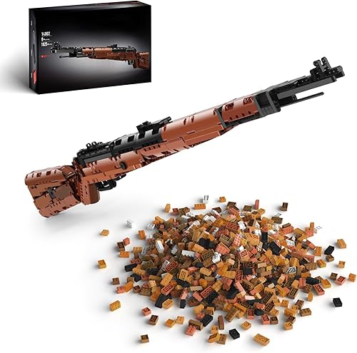 1025 piezas de bloques de construcción de armas de modelo, juguetes educativos - Juguetes de construcción 11 para niños de 8 a 12 años, Halloween,