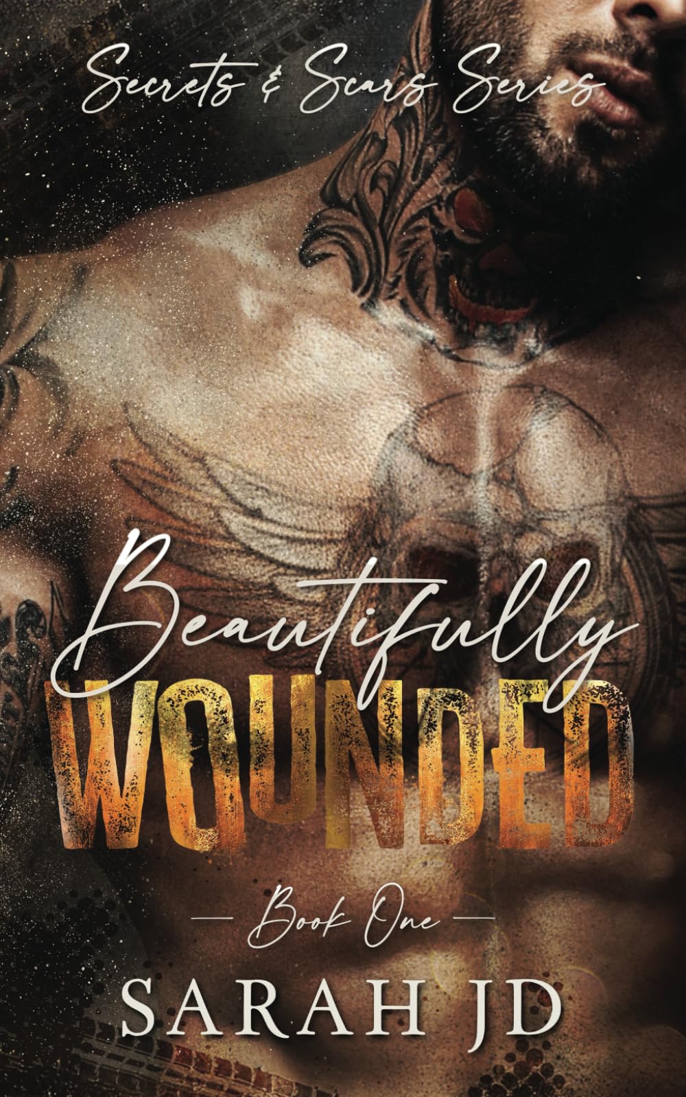 Beautifully Wounded: A dark MC age gap romance: 1 (Secrets & Scars)