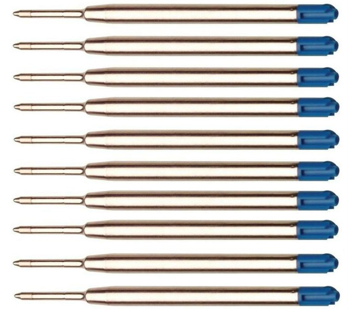 Tech Refill Kugelschreiber Ersatzmine Medium 5 Kugelschreiber-Minen Parker- System – Großraumminen In Blau, Für Glattes Schreiben Gel Kugelschreiber Minen