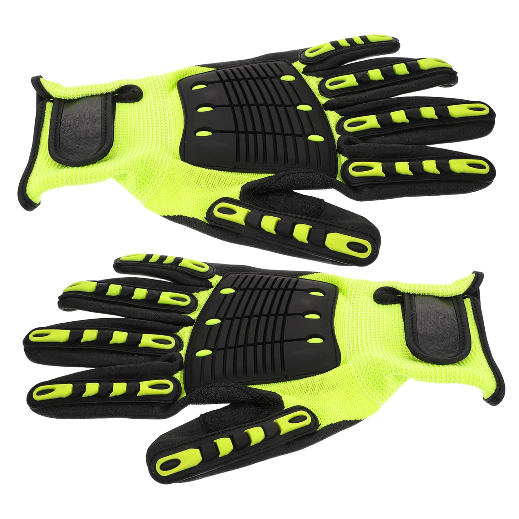 Guantes Antipinchazos para Trabajo y Jardinería, Resistentes a Impactos Goma y Plástico, Fáciles de Limpiar y Flexibles, Ideales para Deshierbar y Transportar,