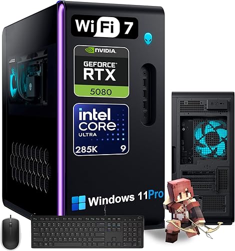 Miniatura 8 de Alienware Aurora R10 Gaming Desktop - AMD Ryzen 7 5800 RAM DDR4 de 16 GB SSD de 1 TB NVIDIA GeForce RTX 3080 LHR refrigerado líquido listo para