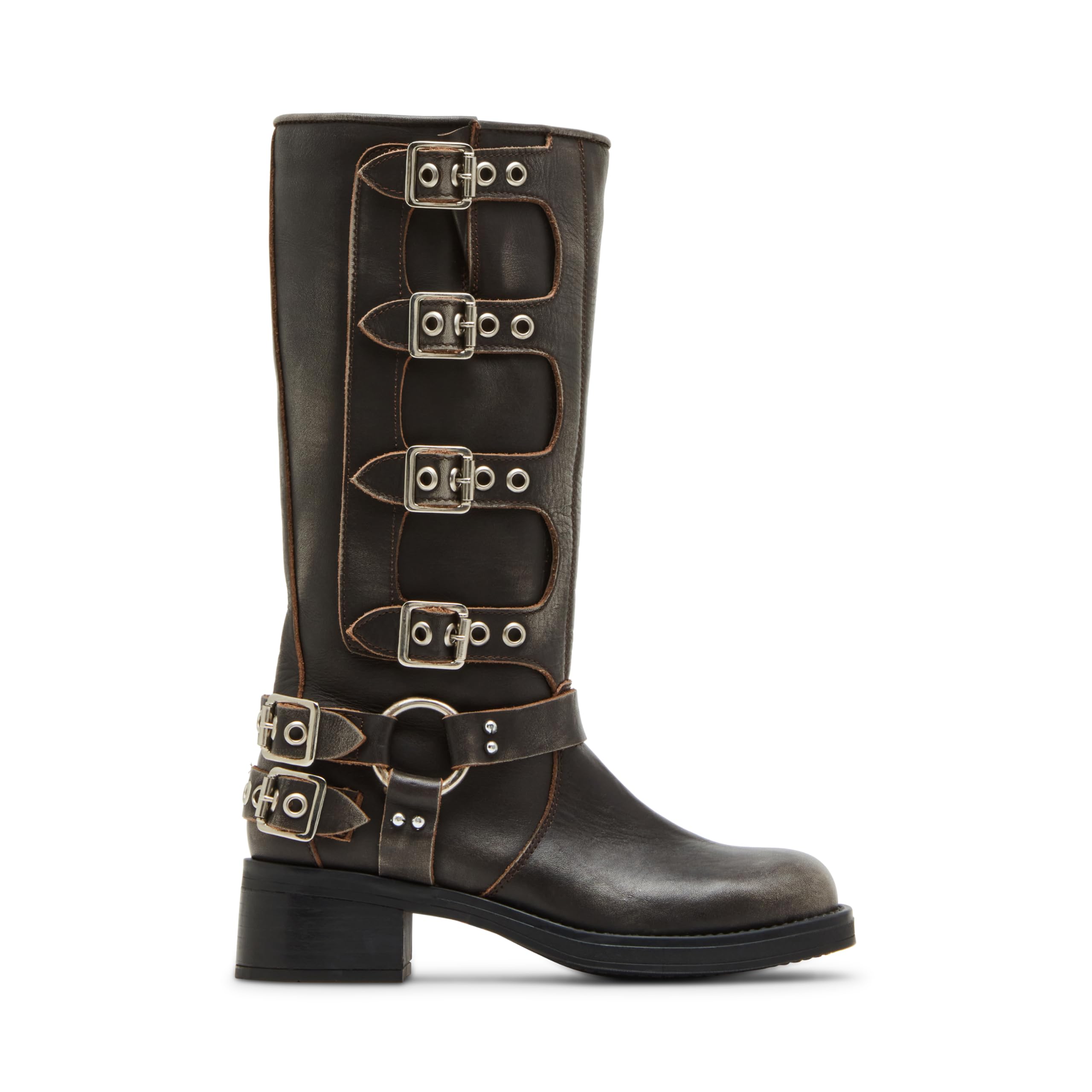 Steve Madden Damen RockyKniehohe Stiefel