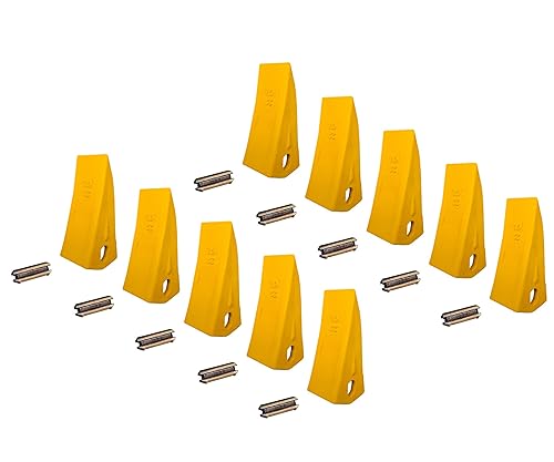 Dientes de cucharón retroexcavadorapatín con pernos - 230HX, 230HXL, 23, 230, 230S (10)