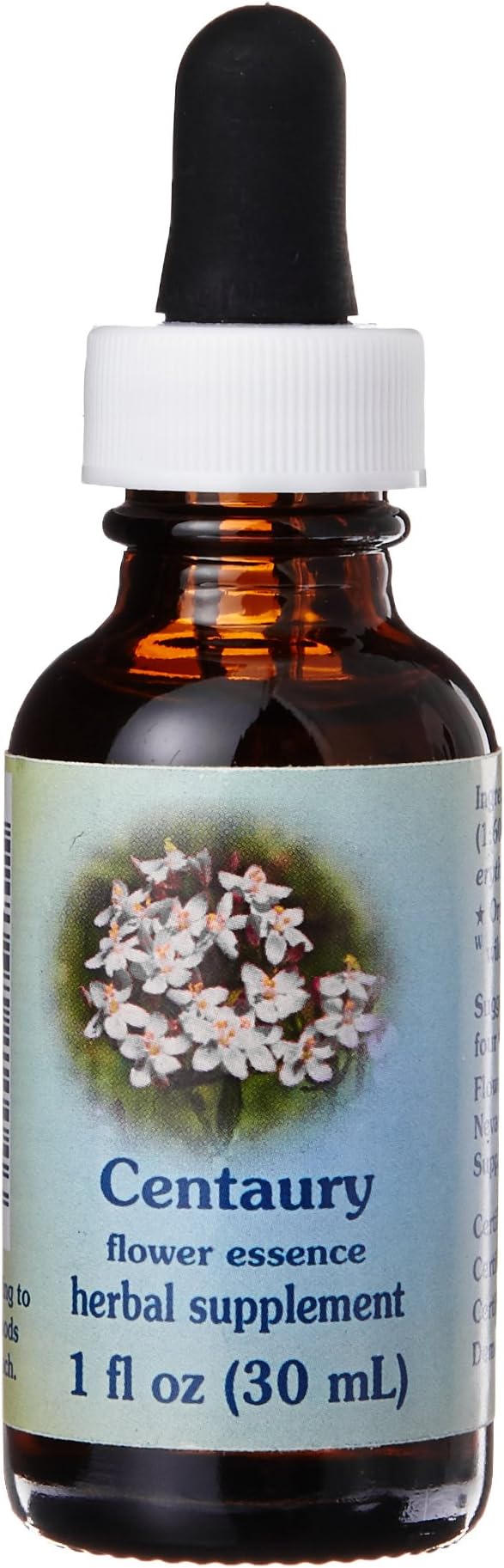 Flower Essence Services Dropper Herbal Supplements, Centaury, 1 Ounce