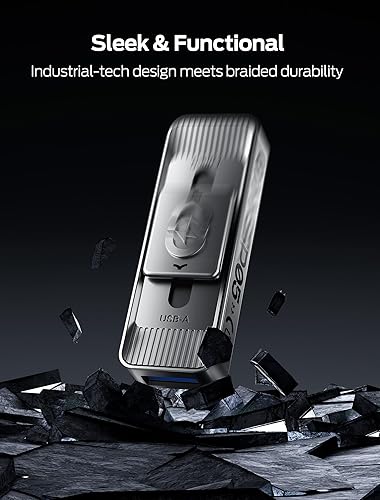 Miniatura 6 de MOVE SPEED Unidades de estado sólido de 2 TB con puertos duales y diseño push-pull de velocidad de lectura de 560 MBs, tipo C + unidad USB 3.2 SSD