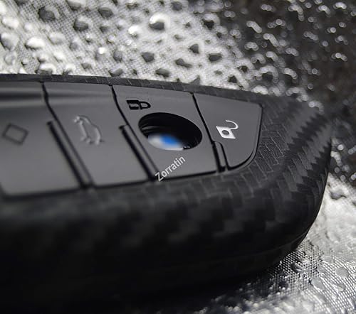 Miniatura 8 de Funda de silicona 3D para llavero de carbono con llavero para BMW 2, 5, 6, 7 Series X1 X2 X3 X5 X6 M