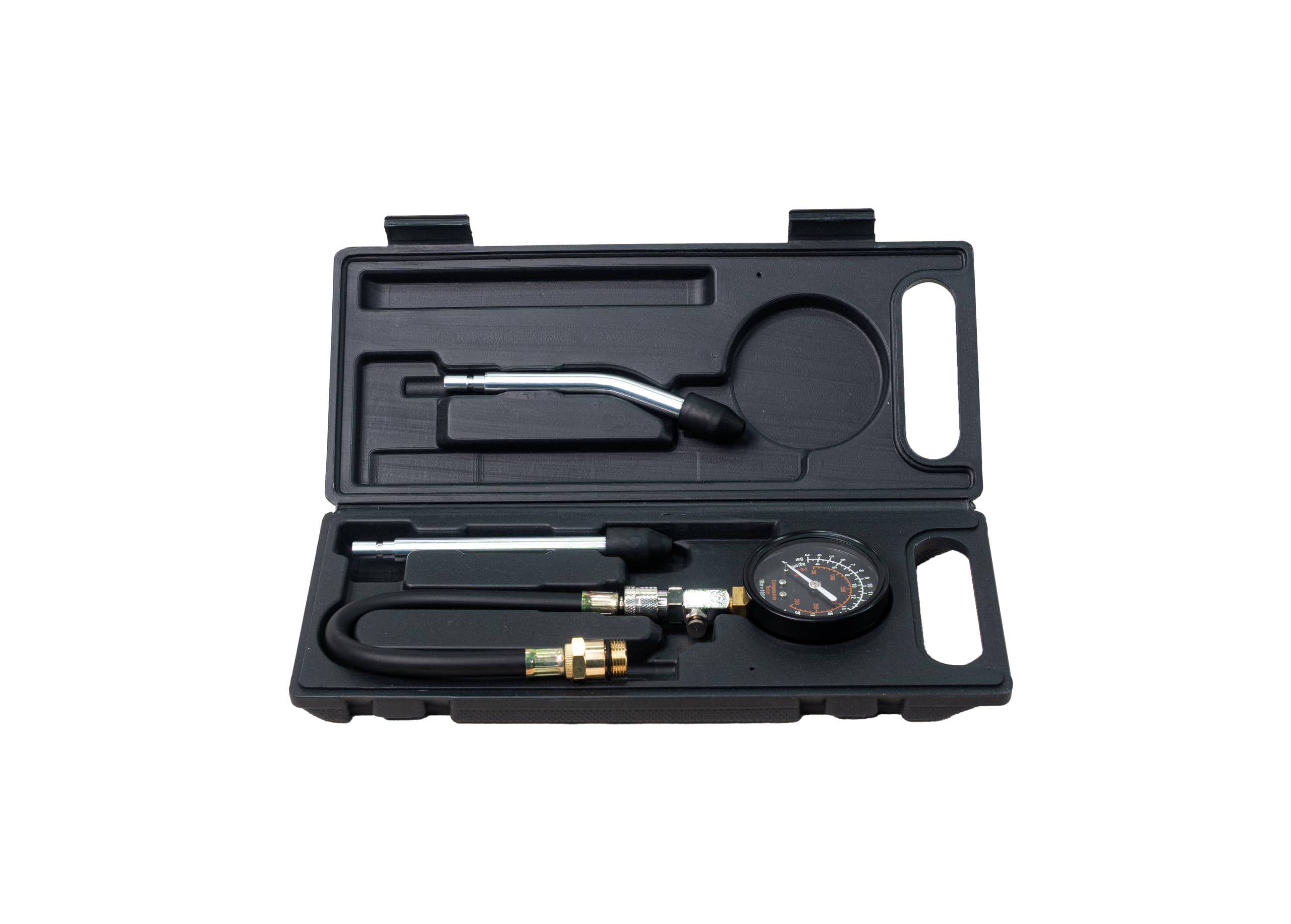 Multifunction Cylinder Pressure Meter Kit with Dual Scale Gauge | Engine Compression Tester for Petrol Engines | Includes Diamond Nitrile Gloves | Professional Automotive Diagnostic Tool-picture-30