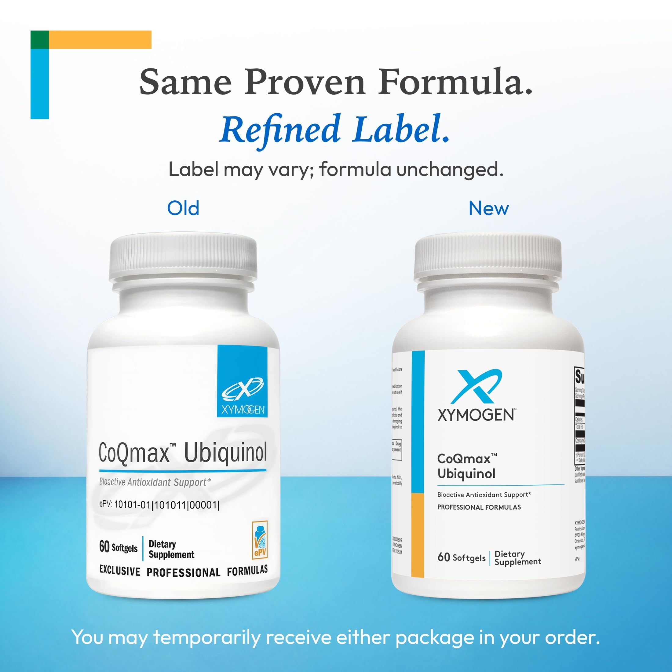 XYMOGEN CoQmax Ubiquinol, 60 Softgels — Amazon image 3