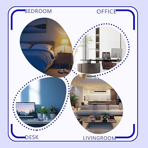 Miniatura 3 de Pirámide de cristal curativo de orgonita de Yin Yang, Tai Chi con bola de lapislázuli, decoración de pisapapeles para meditación de chakras de Taiji