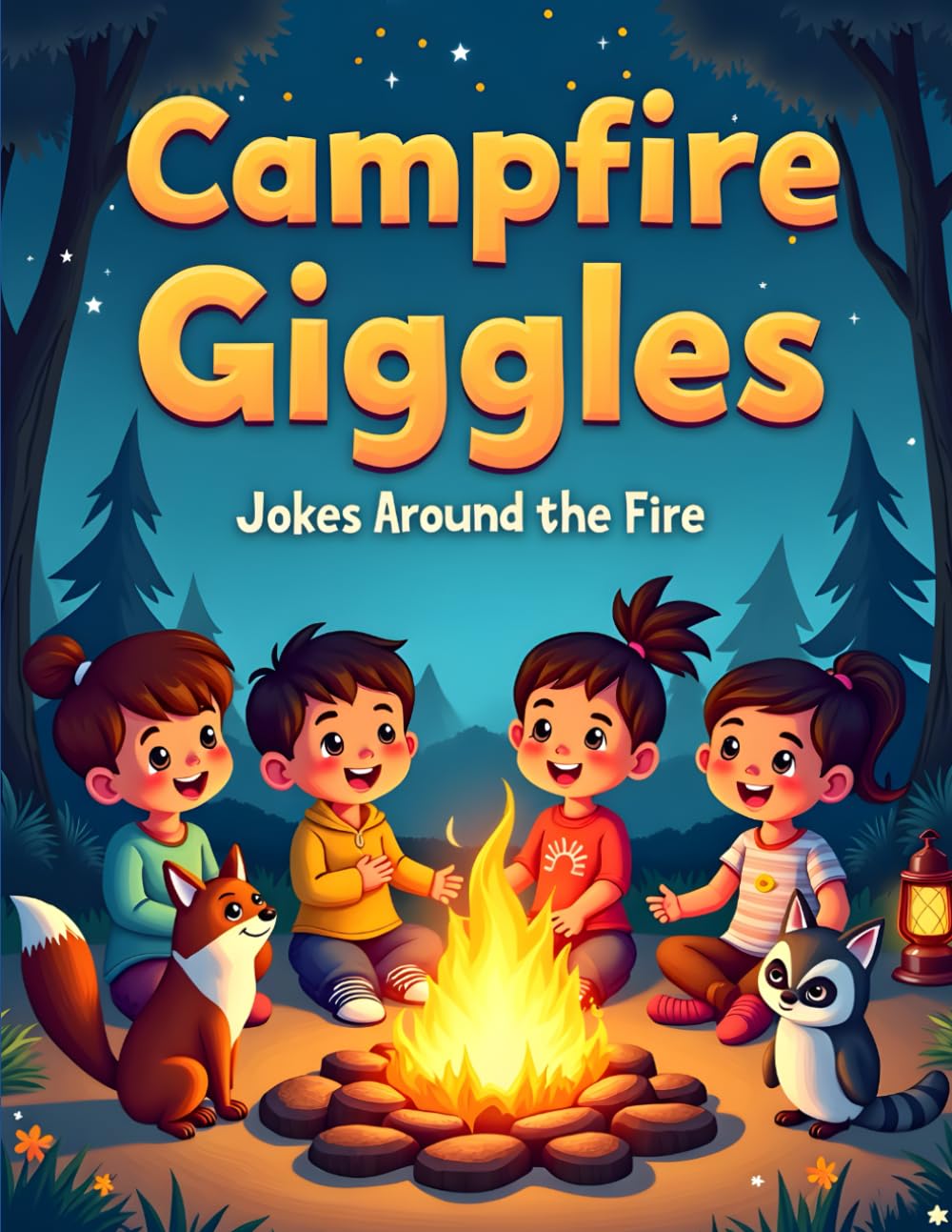 Campfire Giggles - Jokes Around the Fire: A Collection of Kid-Safe Jokes, Icebreakers, and Riddles to Boost Reading, Social Skills, and Laughter — Ages 5–10 (Laughter Lighthouse)
