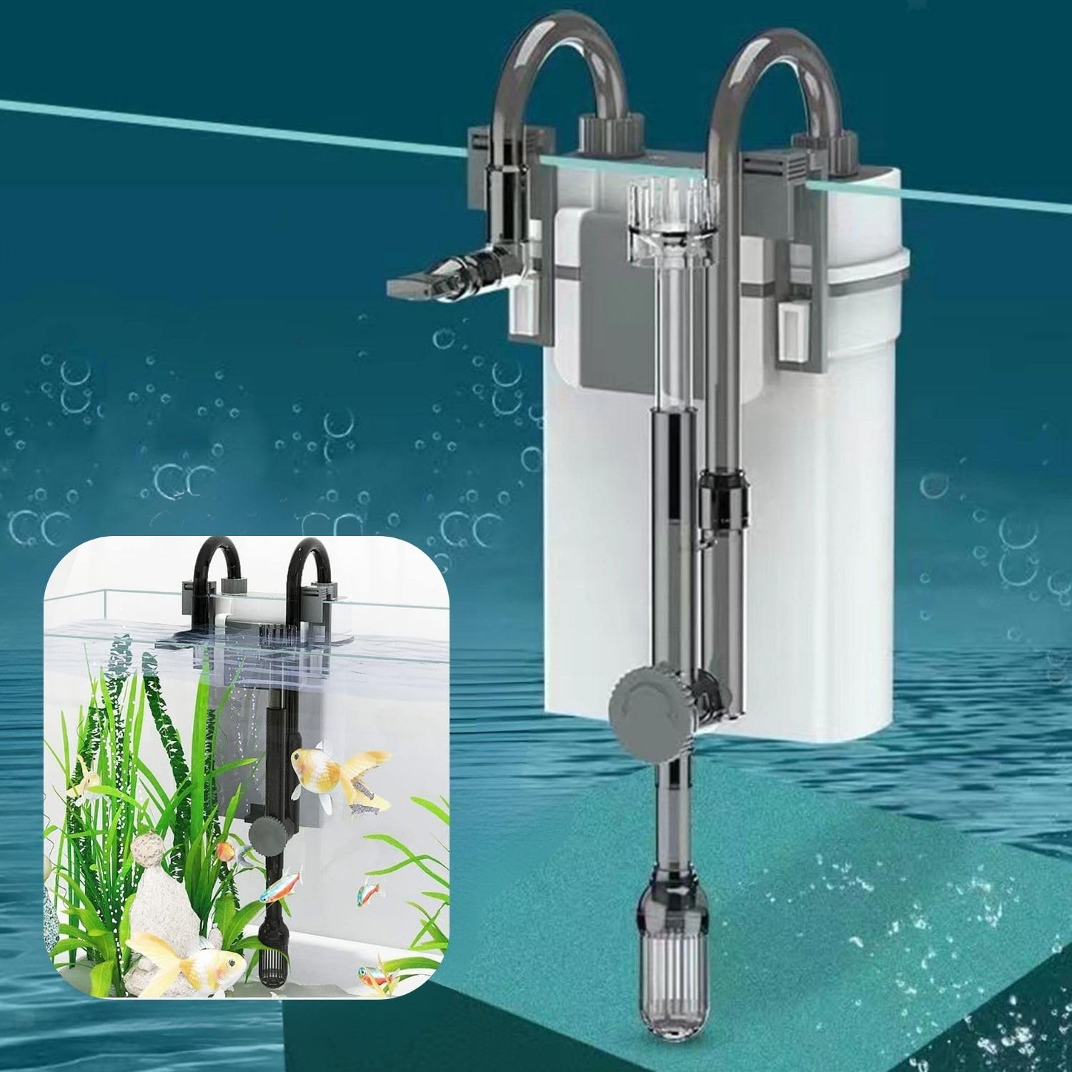 See full amazon price history chart for VAYINATO® XBL-300 | 5Watts | 300L/Hr | Ideal for 2.5 Feet Tank Hang On Back External Filter | Quickly Remove Oil Film and Restore Clear Water by Petzlifeworld VAYINATO® XBL-300 | 5Watts | 300L/Hr | Ideal for 2.5 Feet Tank Hang On Back External Filter | Quickly Remove Oil Film and Restore Clear Water by Petzlifeworld (B0CTMM8RLC) Amazon Price History, Amazon Price Tracker