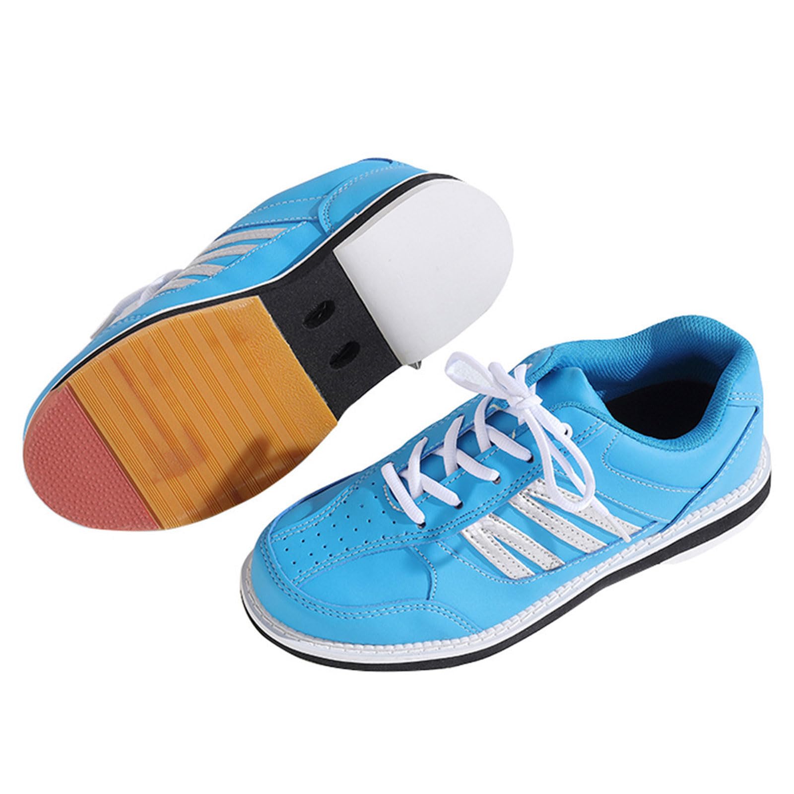 Scarpe da Bowling Unisex,Scarpe da Bocce,Scarpe da Bowling Indoor per Principianti,Scarpe da Allenamento per Bowling,Morbida Traspirante,comode,per Interni ed Esterni