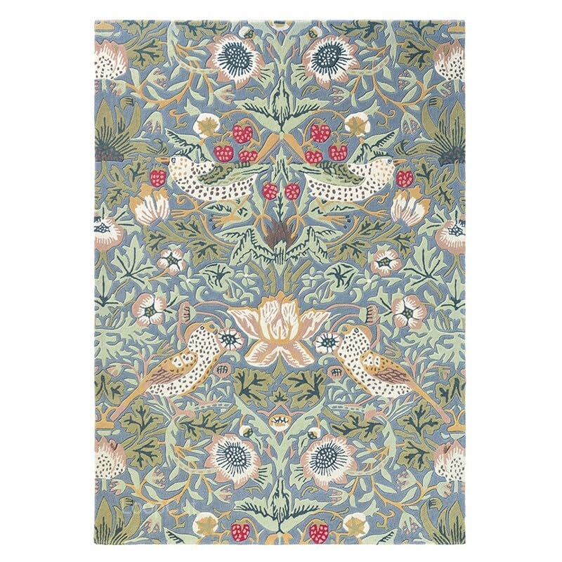 Tapete decorativo rectangular de lana 5'x8'