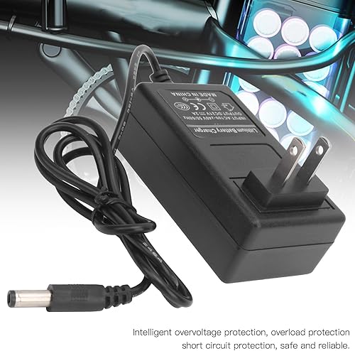 Miniatura 8 de Haofy Cargador de batería de litio 21V 2A Adaptador de CA Protección contra sobretensión Enchufe 100240V, cargador de batería 21V, Cargador de