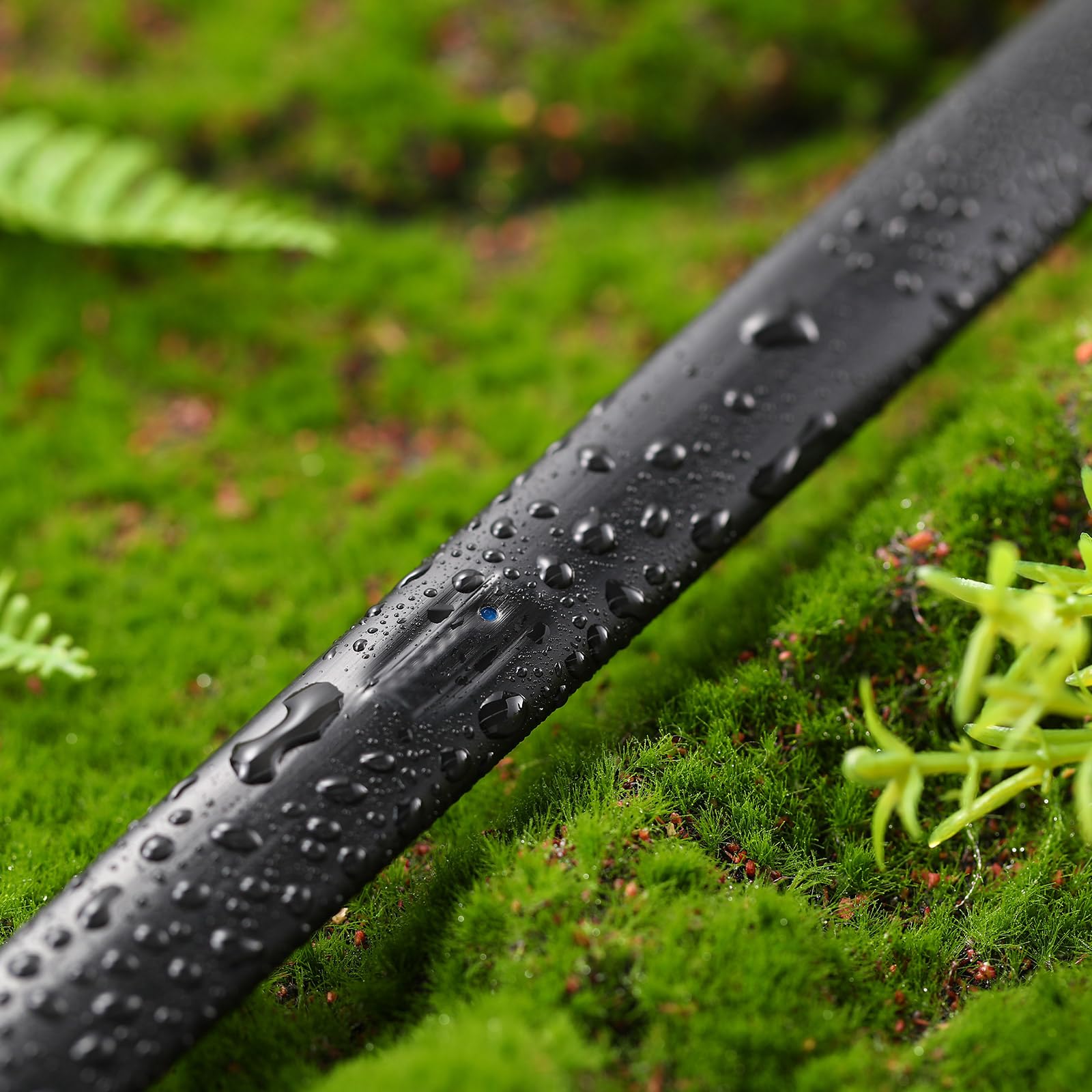 Tubo de riego por goteo de 5/8 pulgadas, cinta de riego de 6 pulgadas, línea de goteo de 0.46 GPH, sistema de riego de cinta de goteo de 15 mil para riego de jardín, patio, manguera de riego