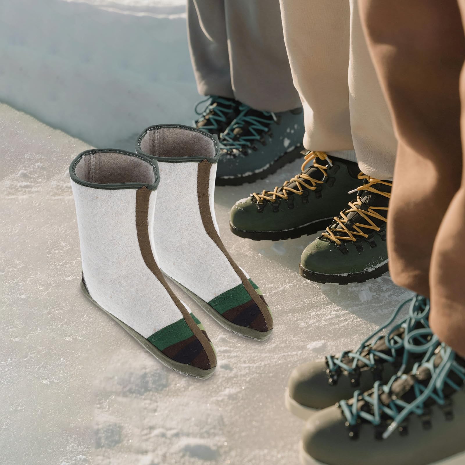SUPVOX 1 Paar Isolierte Winterstiefel-einlegesohlen für Herren: Warme Ersatz-innenfutter für Schneestiefel zum Angeln, Wandern Und für Outdoor-aktivitäten bei Kaltem Wetter – Größe 44