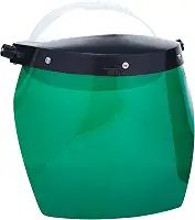 CARBOGRAFITE Protetor Facial Verde 8' Sem Catraca Carbografite 010230510 Verde