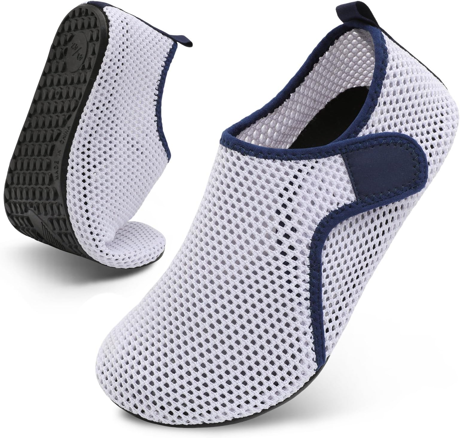 Scurtain Barefoot Water Shoes for Women Men Beach Swim Aqua Socks Summer Quick-Dry Sandals Slippers