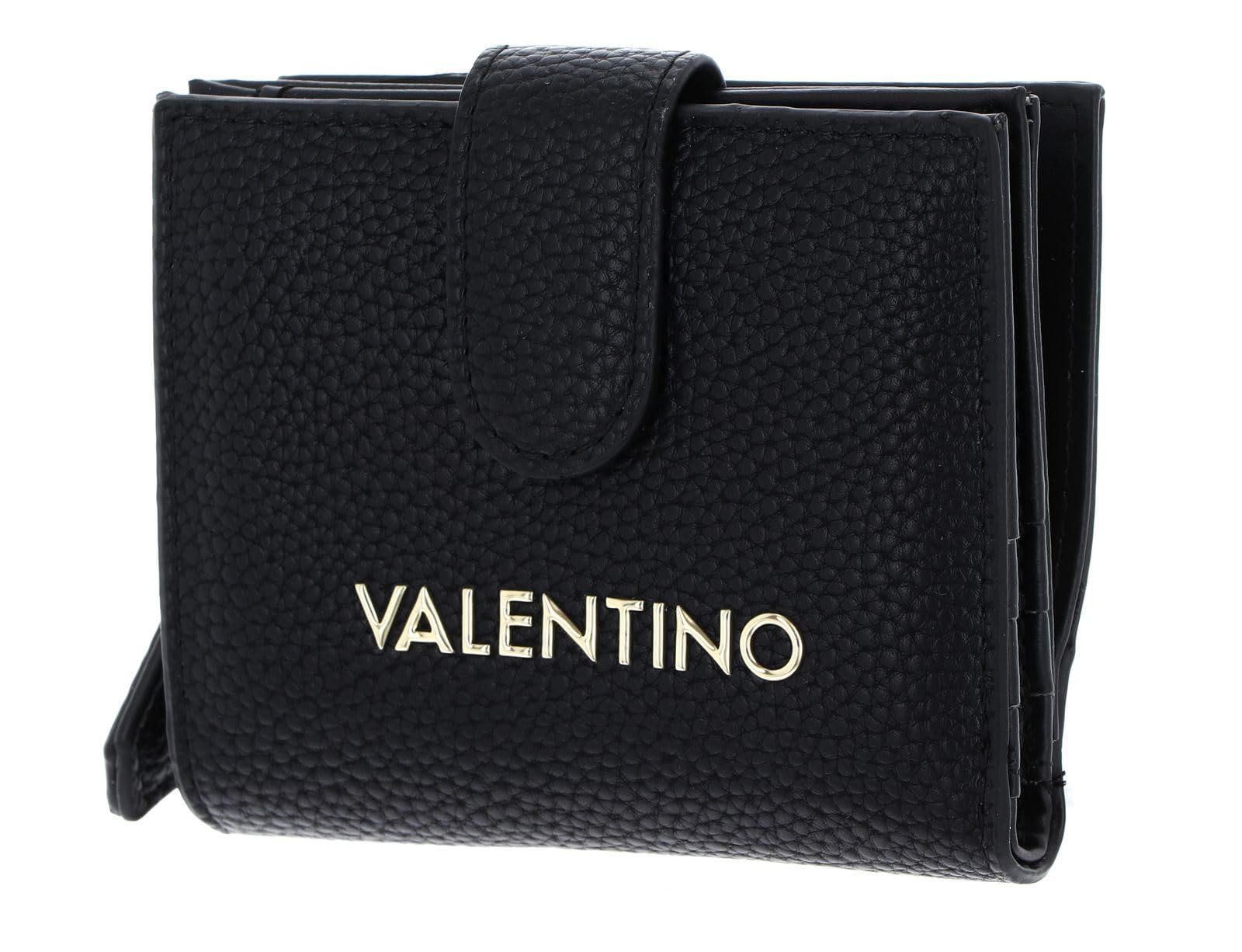 Mario Valentino Black Polyurethane Women Wallet