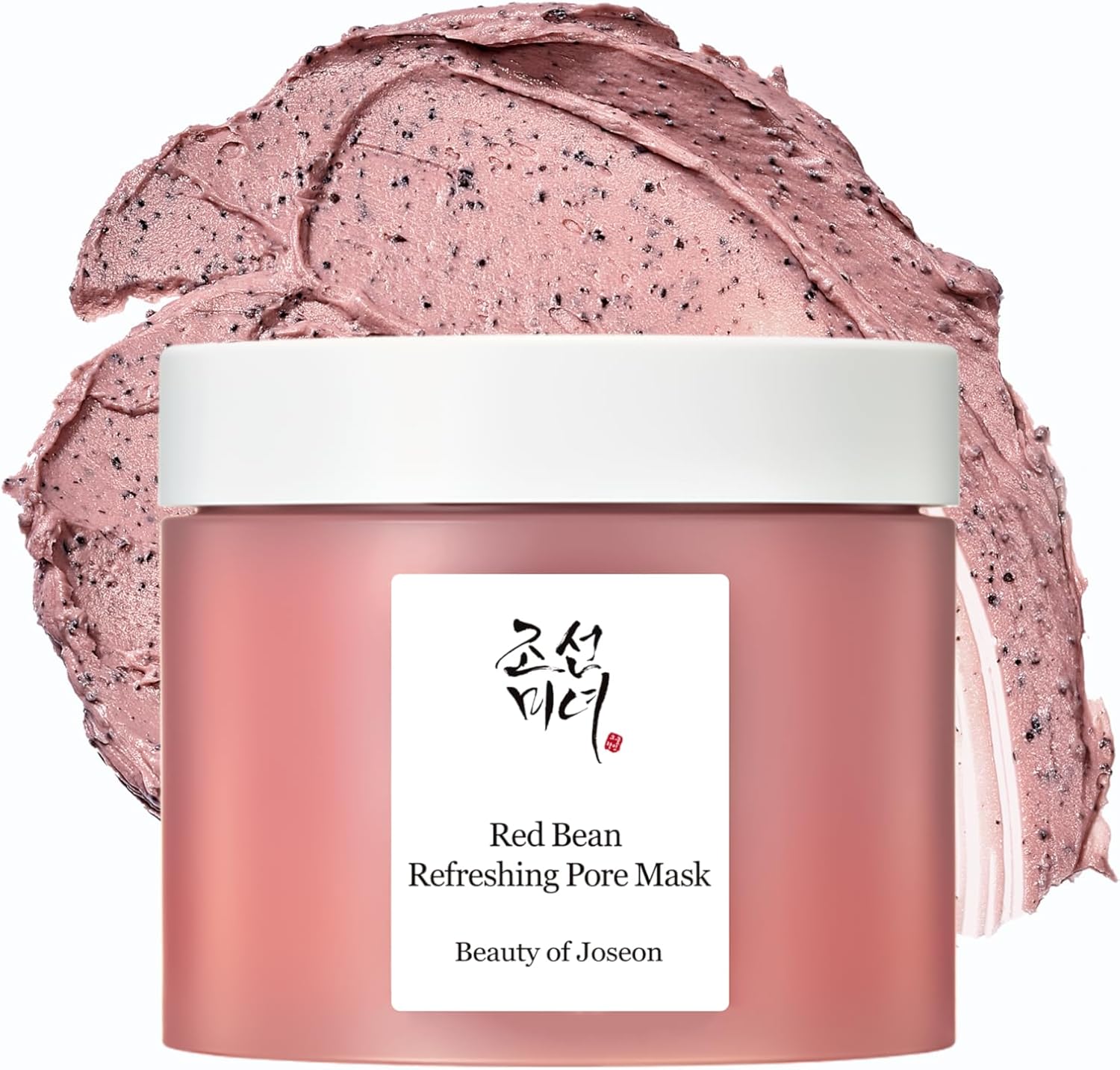 Beauty of Joseon Red Bean Pore Refreshing Mask Mud Cream Hydrating Wash Off Pack, Pore Cleansing Exfoliator, Korean Skin Care for Men and Women 140ml, 4.73 fl.oz