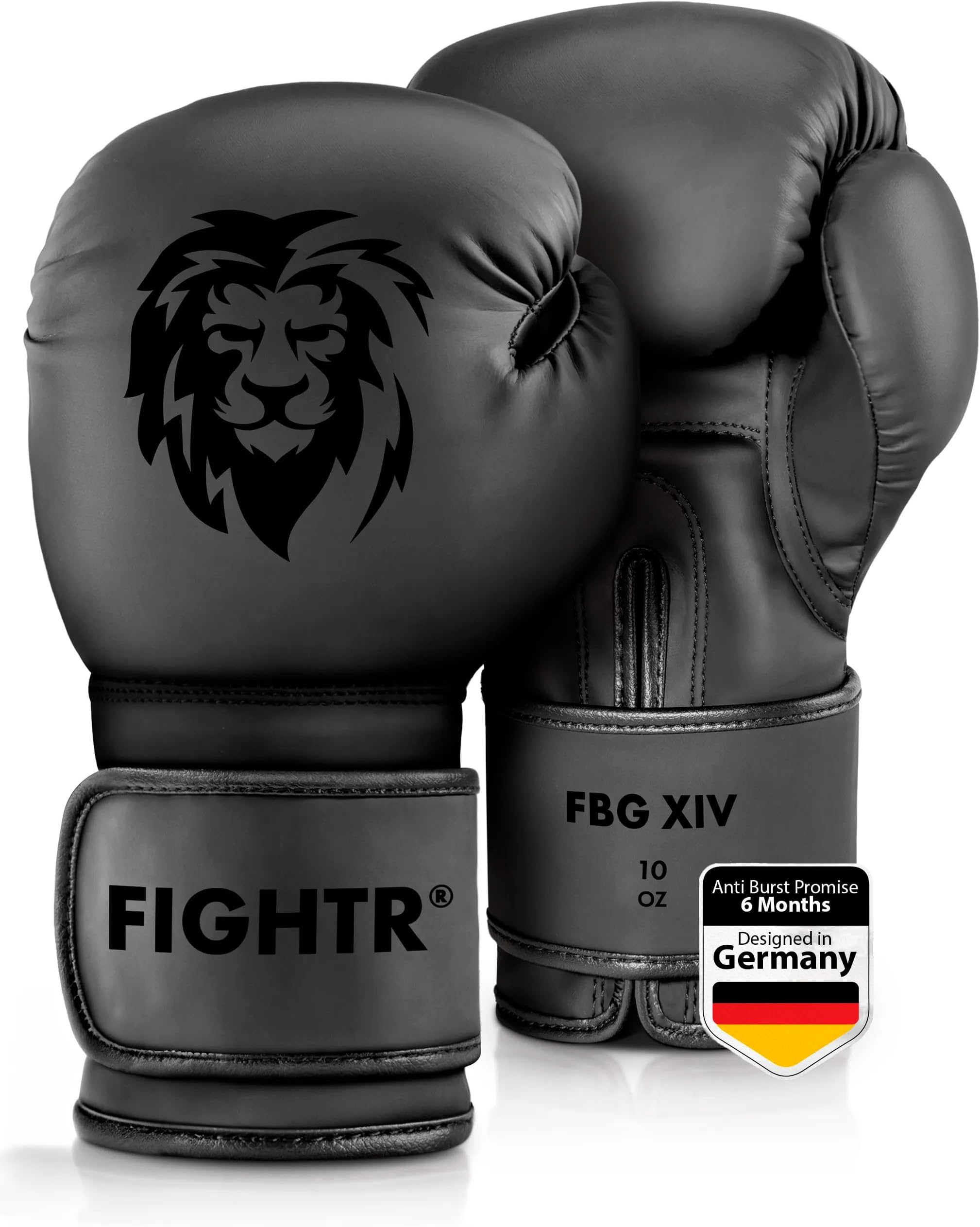 Premium Boxing Gloves - Ideal Stability & Impact Strength | Punching Gloves for Boxing, MMA, Muay Thai, Kickboxing & Martial Arts | Includes Carry Bag