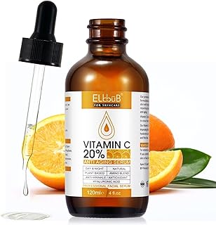 Vitamin C serum ansikte | Vitamin C och E, hyaluronsyra & salicylsyra | ansiktsserum anti-rynkor | ansiktsvård, hudvård | för strålande & hud | Ansiktsserum Bio & Vegan | 1 x 120 ml - Amazon Deal & Rabatt