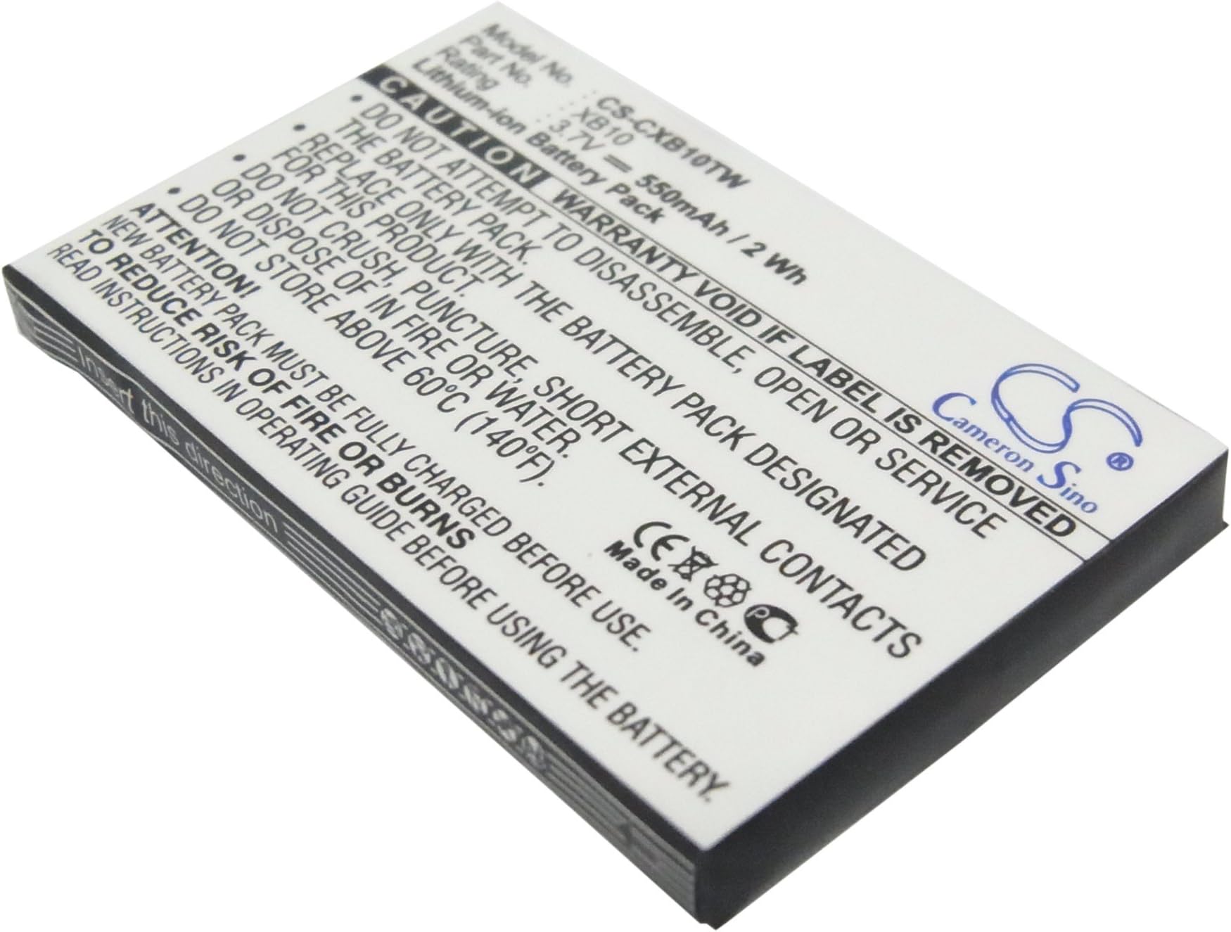 VINTRONS 3.7V Battery For Xact-Communication XB10, x3x Wristlinx, Wristlinx x3x-2, Wristlinx x33xif