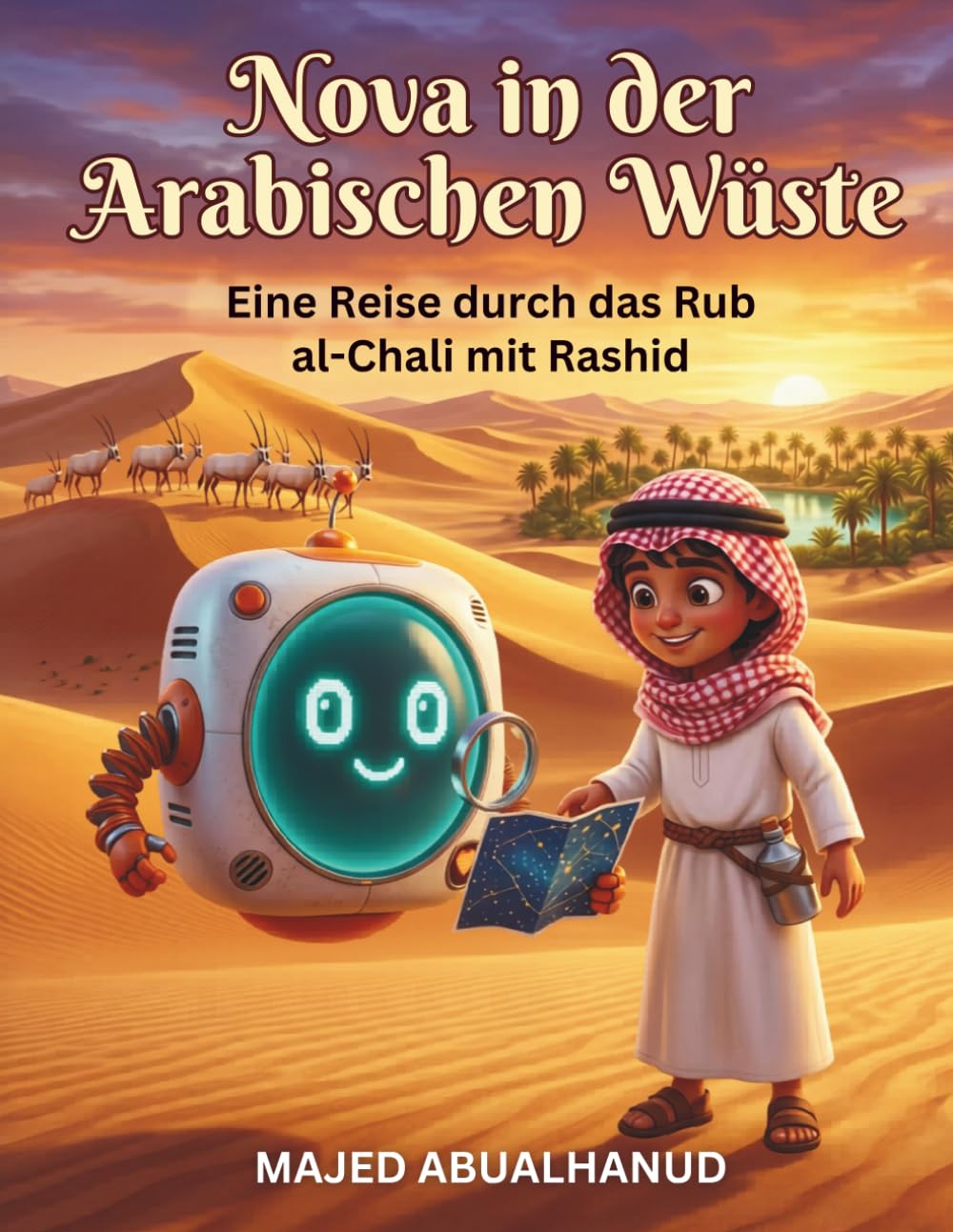Nova in der Arabischen Wüste: Eine Reise durch das Rub al-Chali mit Rashid: Ein spannendes Kinderbuch über Wüste, Natur und Entdeckung für Kinder von 5–8 Jahren (Nova STEM Adventures)
