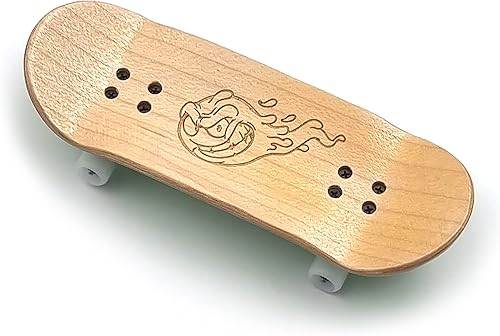 Miniatura 2 de SPITBOARDS Juego completo de diapasón de 1.339 in x 3.780 in  Cubierta de madera real  Camiones profesionales con tuercas de seguridad y bujes