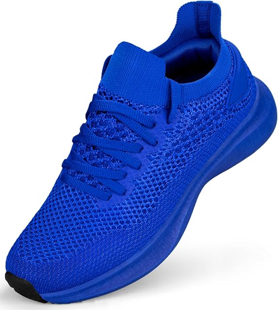 Abboos Chaussures de course Femmes Non Slip Gym Workout Chaussures Léger Respirant Chaussures de Tennis Mesh Marche Sneakers