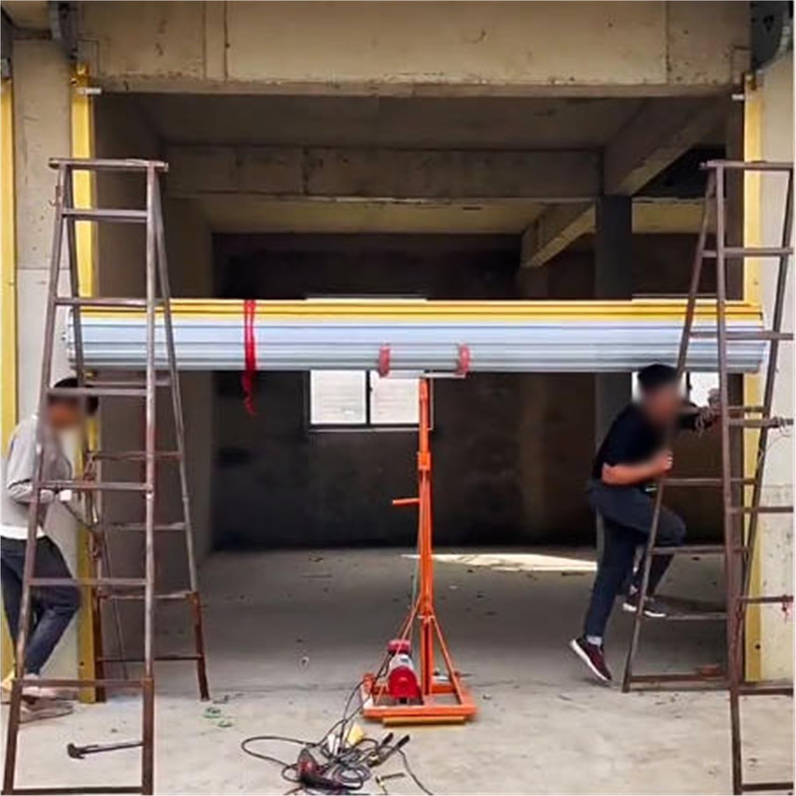 ascensor residencial Mini grúa de elevación: cabrestante aéreo con control remoto for plataforma elevadora salvaescaleras