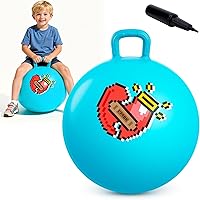 Vista 16 de EVERICH TOY Bola amarilla de la tolva de 18 pulgadas para el patrón del corazón de los niños Bola de tolva amarilla