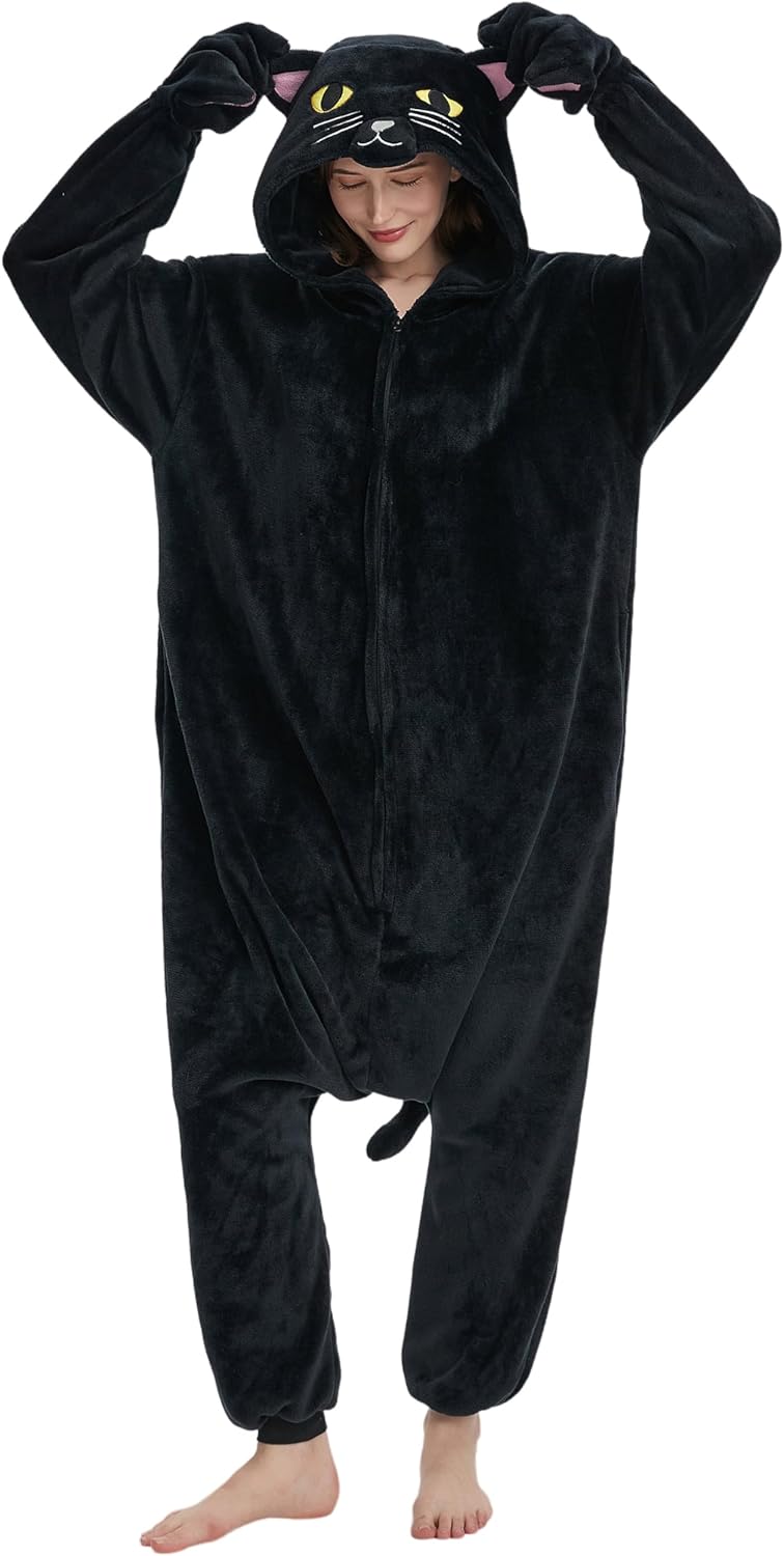 SAMGU Adult Onesie Animal Pajamas Halloween Cosplay Costumes Sleepwear Homewear