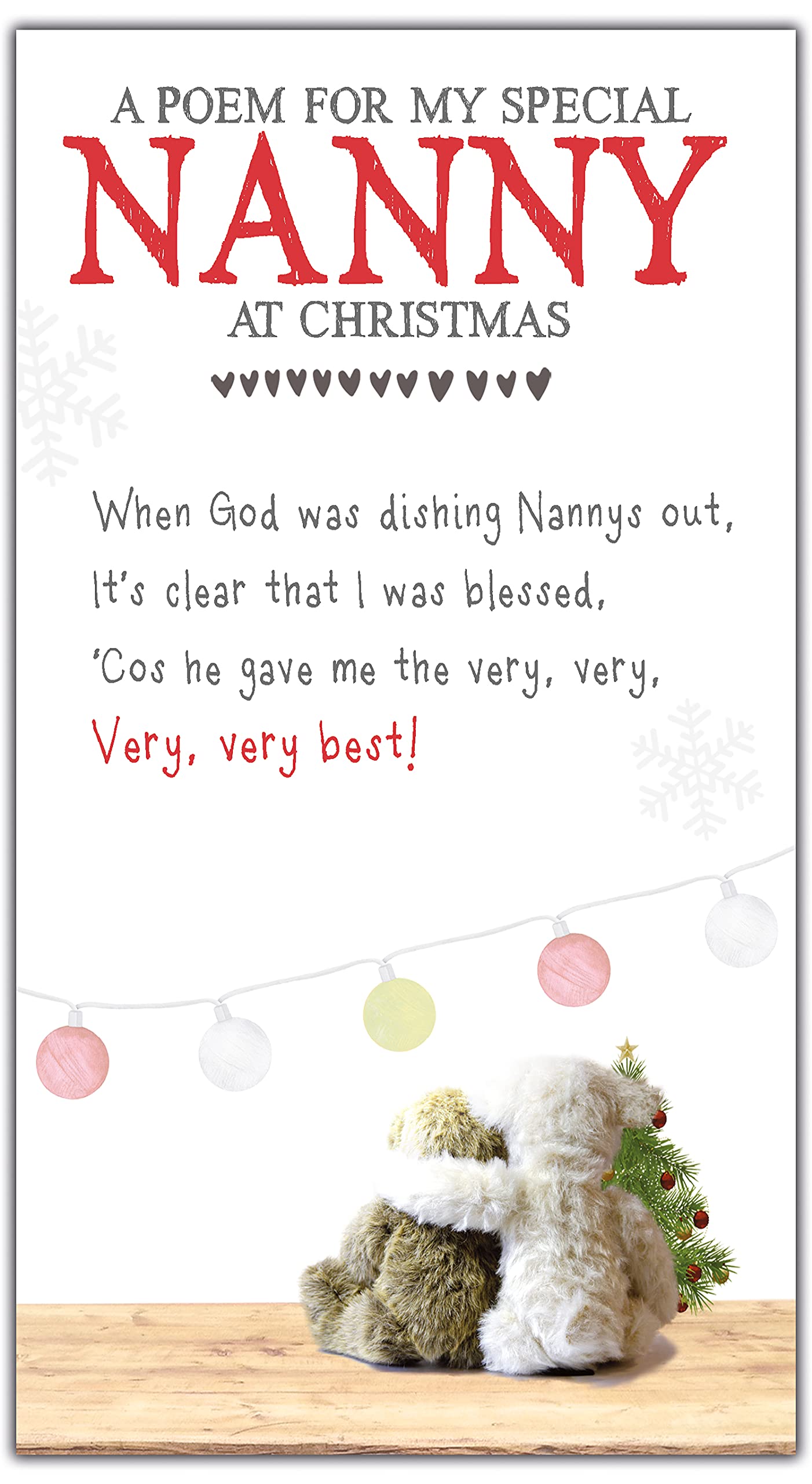 Buy Nanny Christmas Card, Cute Nanny Christmas Cards, Christmas Card