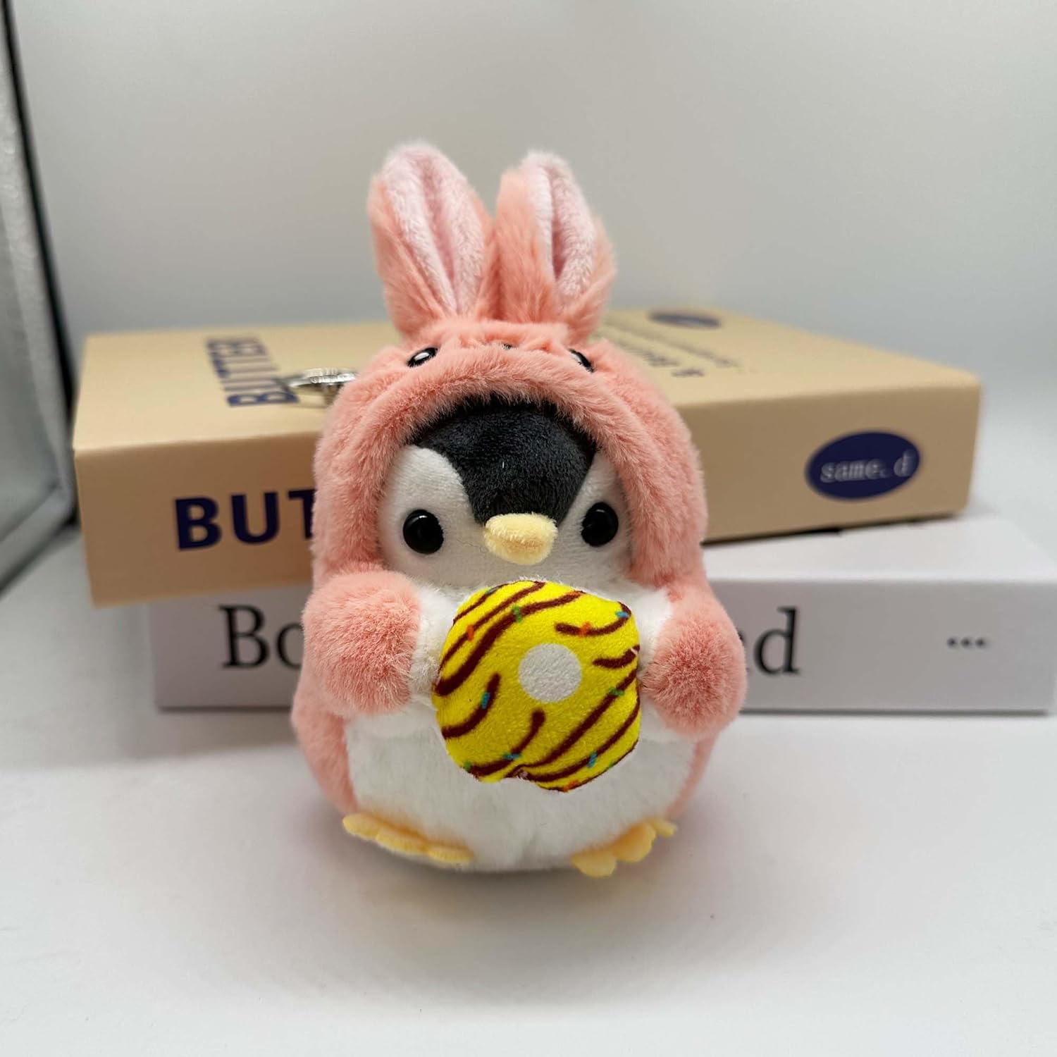 Cute Keychain Penguin Plush Key Chains for Women Cute Penguin Gifts Bag Charms for Purse Aesthetic Backpack - Image 8