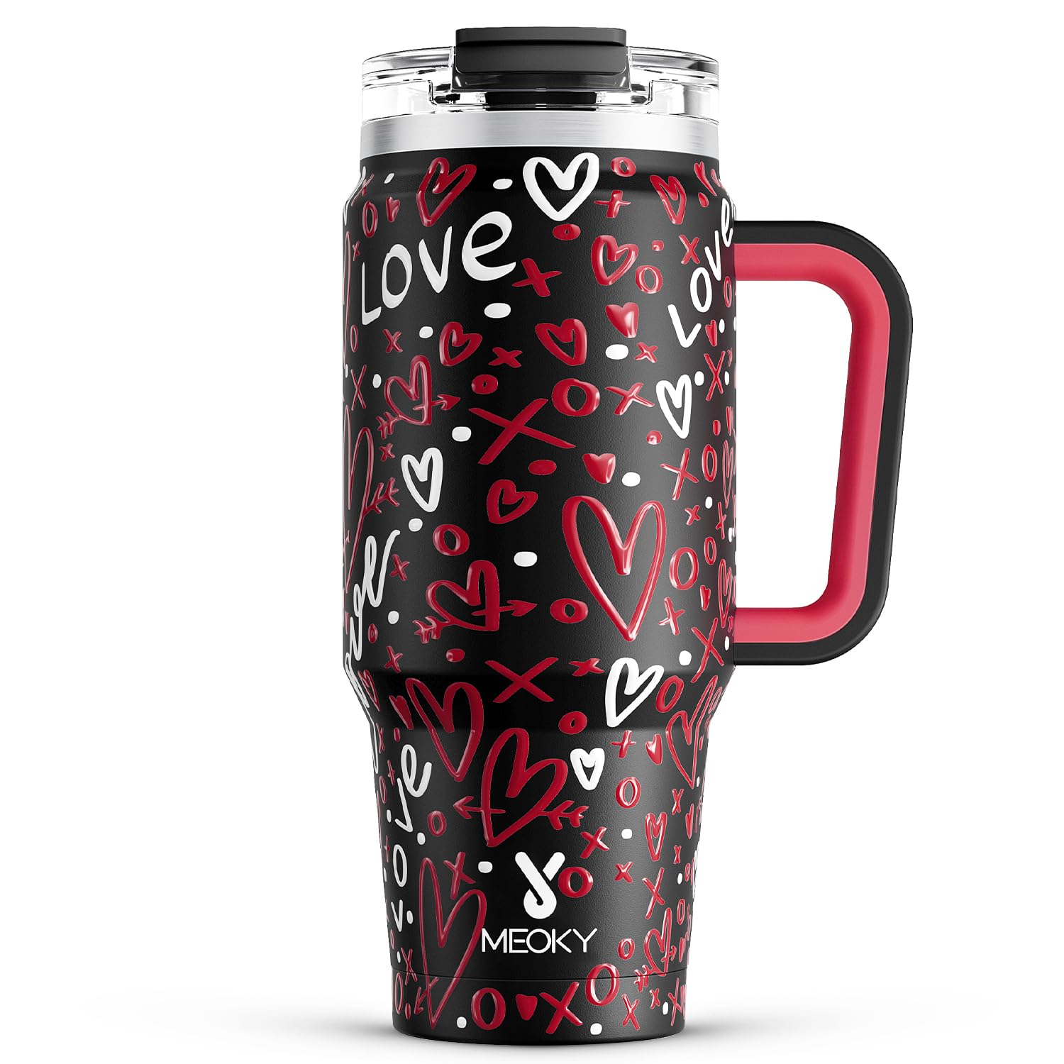Meoky 32 oz Tumbler with Handle (BV)