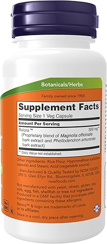Miniatura 2 de Now Foods, Relora, cápsulas para el control del apetito, 0,01 oz, 7.33739E+11, 60, 1, 1