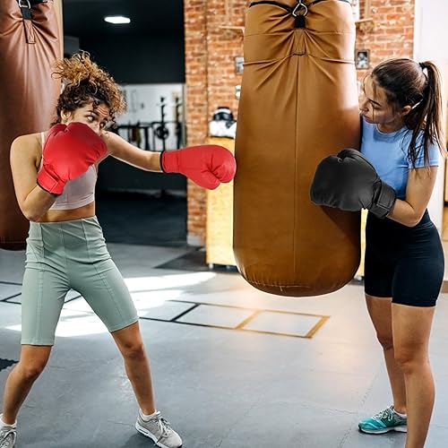 Miniatura 3 de Guantes de boxeo, 2 pares de guantes de boxeo para principiantes y niños, guantes de entrenamiento y boxeo, guantes de entrenamiento, guantes de