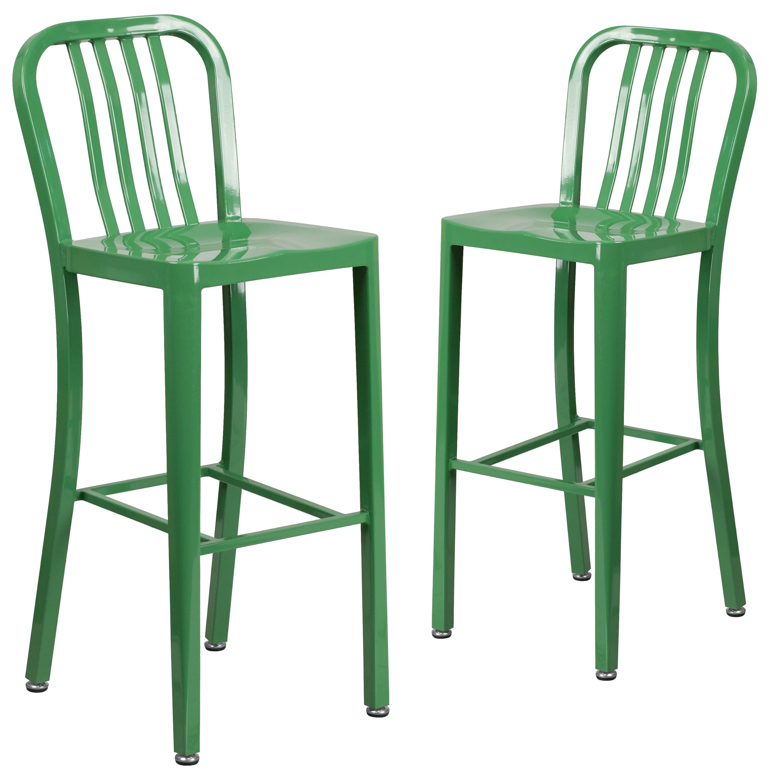 Flash Furniture Green / 1 Pack / Barstool Stools & Bar Chairs