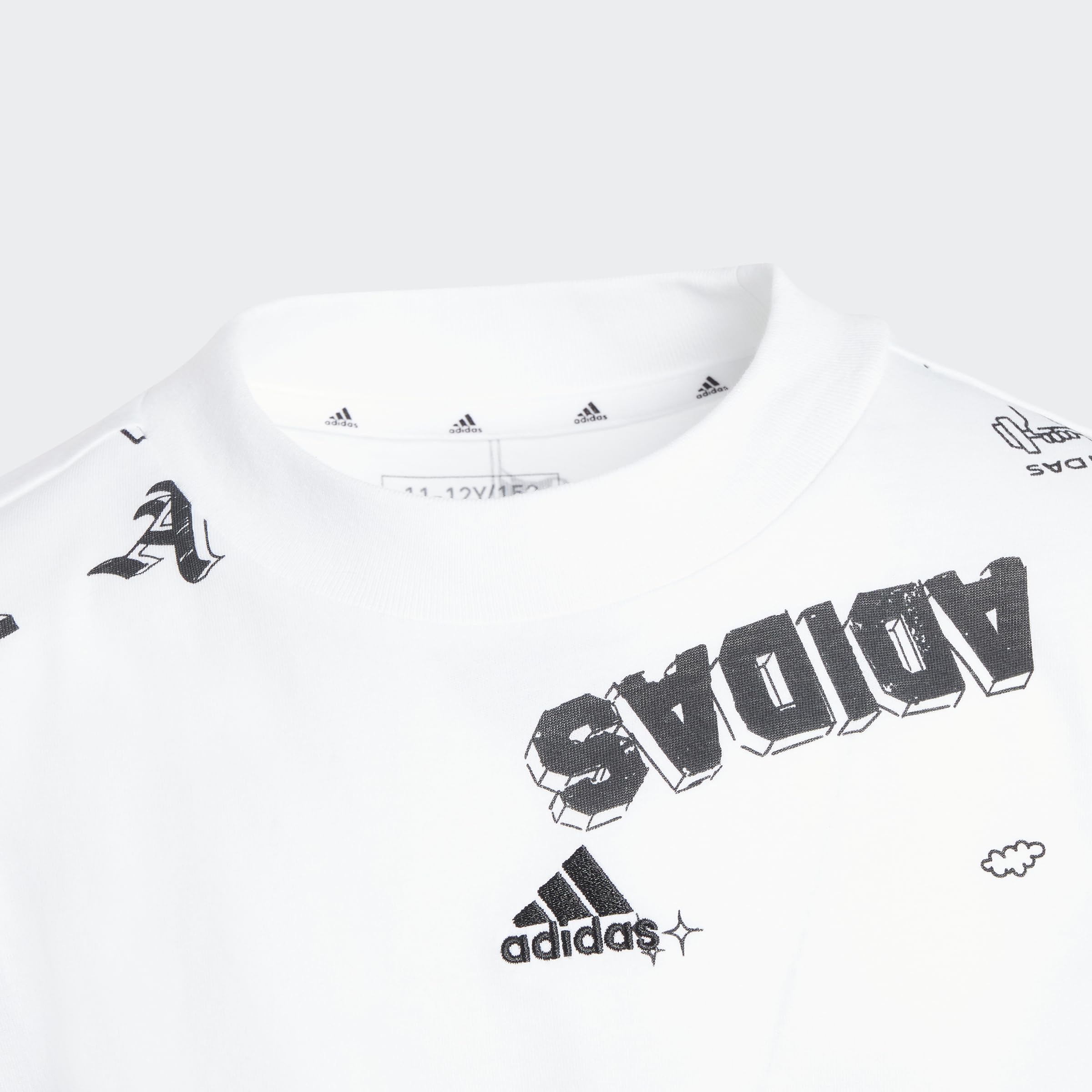 adidas J Bluv Q3 Aopt Camiseta Unisex bebé