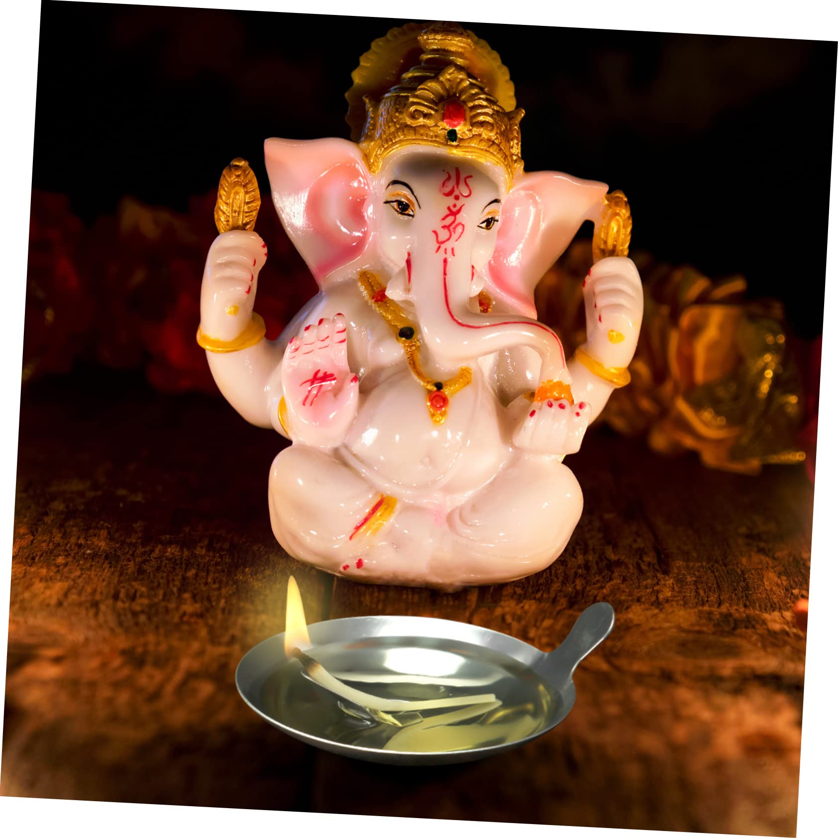 Sosoport 1Set Premium Oil Lamp Wicks for DIY Projects of Lamp Wicks with Holders Elegant Decoration for Home Use and Religious Offerings and