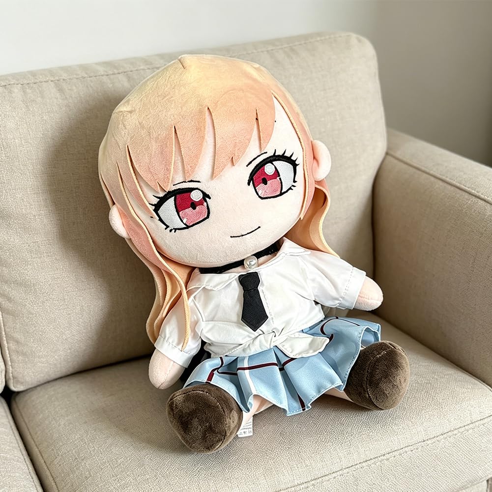 Kitagawa Marin Plüschfigur, Anime, weich, gefüllte Baumwolle, 30 cm, Cartoon-Kissen, Sofa-Dekorationen