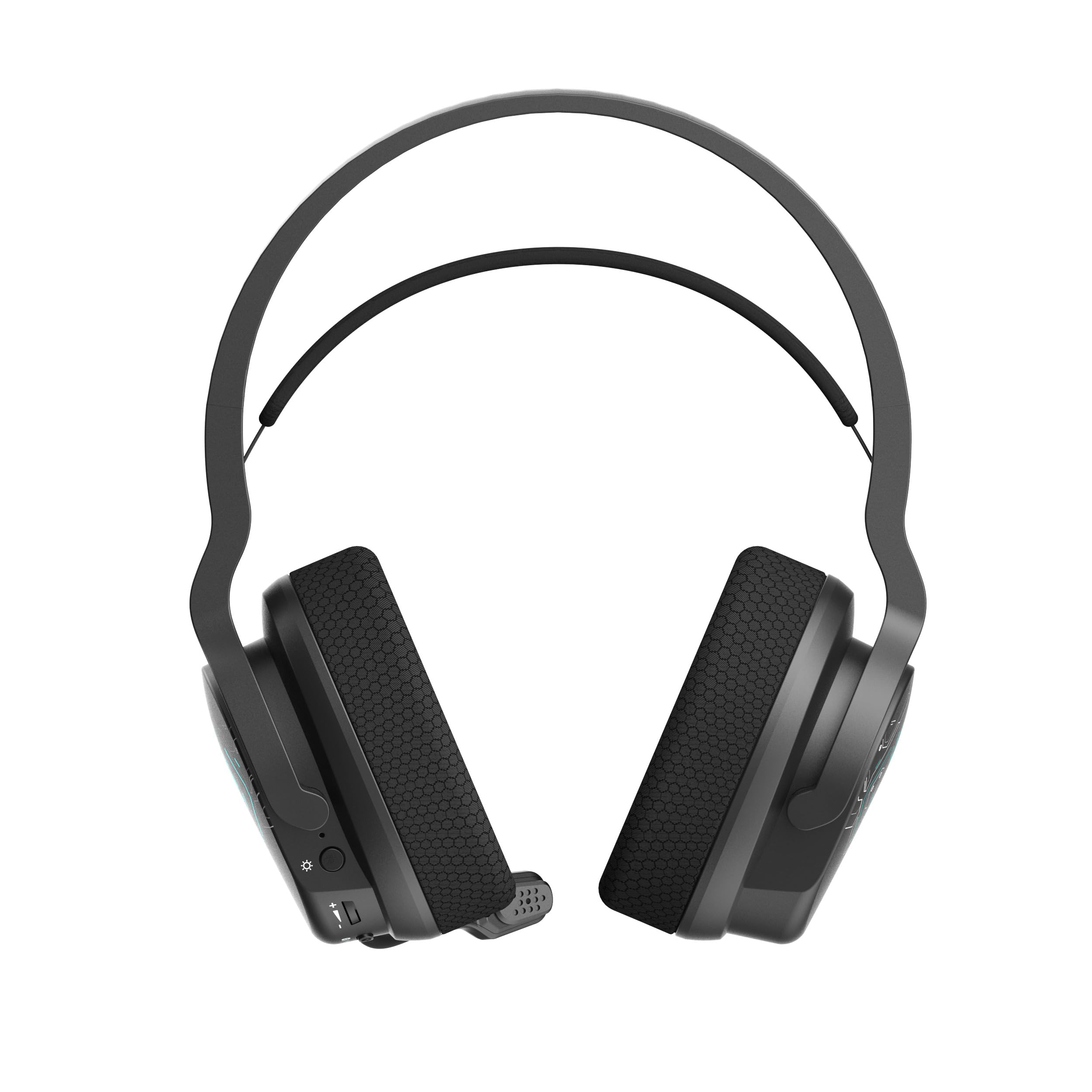 Bloody GR370 Kablosuz Oyuncu Kulaklığı, Bluetooth/USB/3.5mm Jack, 1050mAh Şarj, 7 Renk LED Aydınlatma, Mikrofonlu, Siyah