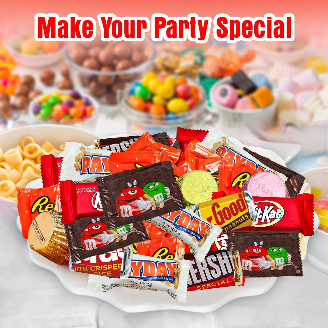 Assorted Chocolate Candy Variety Pa -5 Lb - Bulk Chocolate Mix- Easter