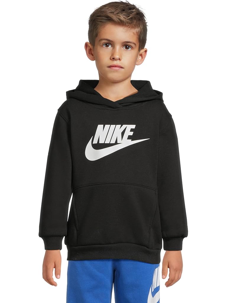 Black Nike Club Fleece Hoodie (Little Kid)