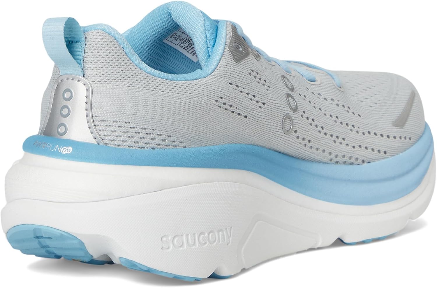 Saucony Women's Hurricane 25 Sneaker, Cloud/Breeze, 8.5 image 5
