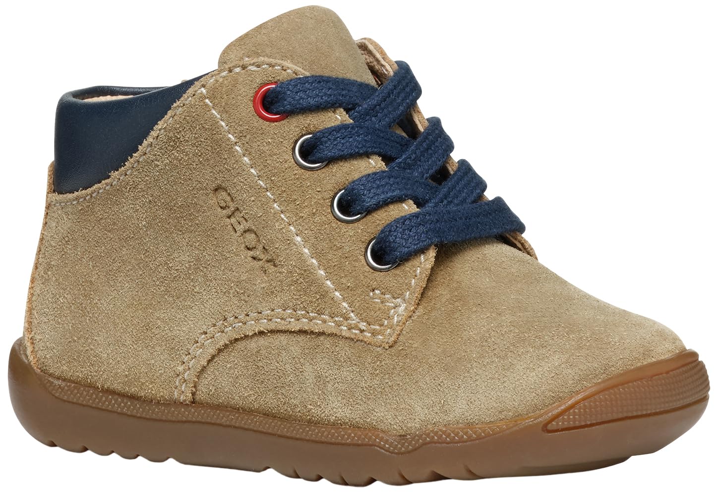 Geox B MACCHIA BOY A, Sneaker, Brown