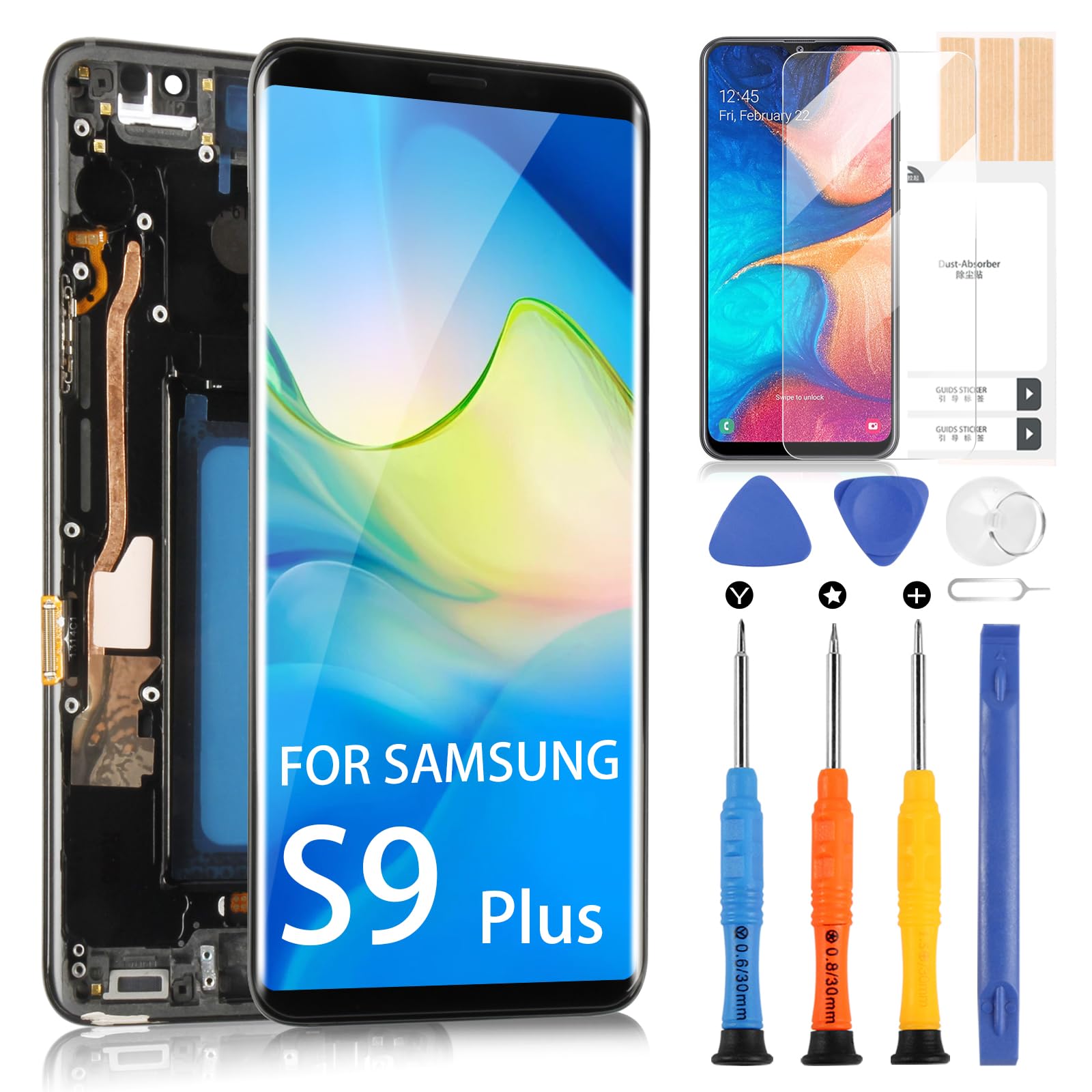 Amazon.com: for Samsung Galaxy S9 Plus G965 Screen Replacement